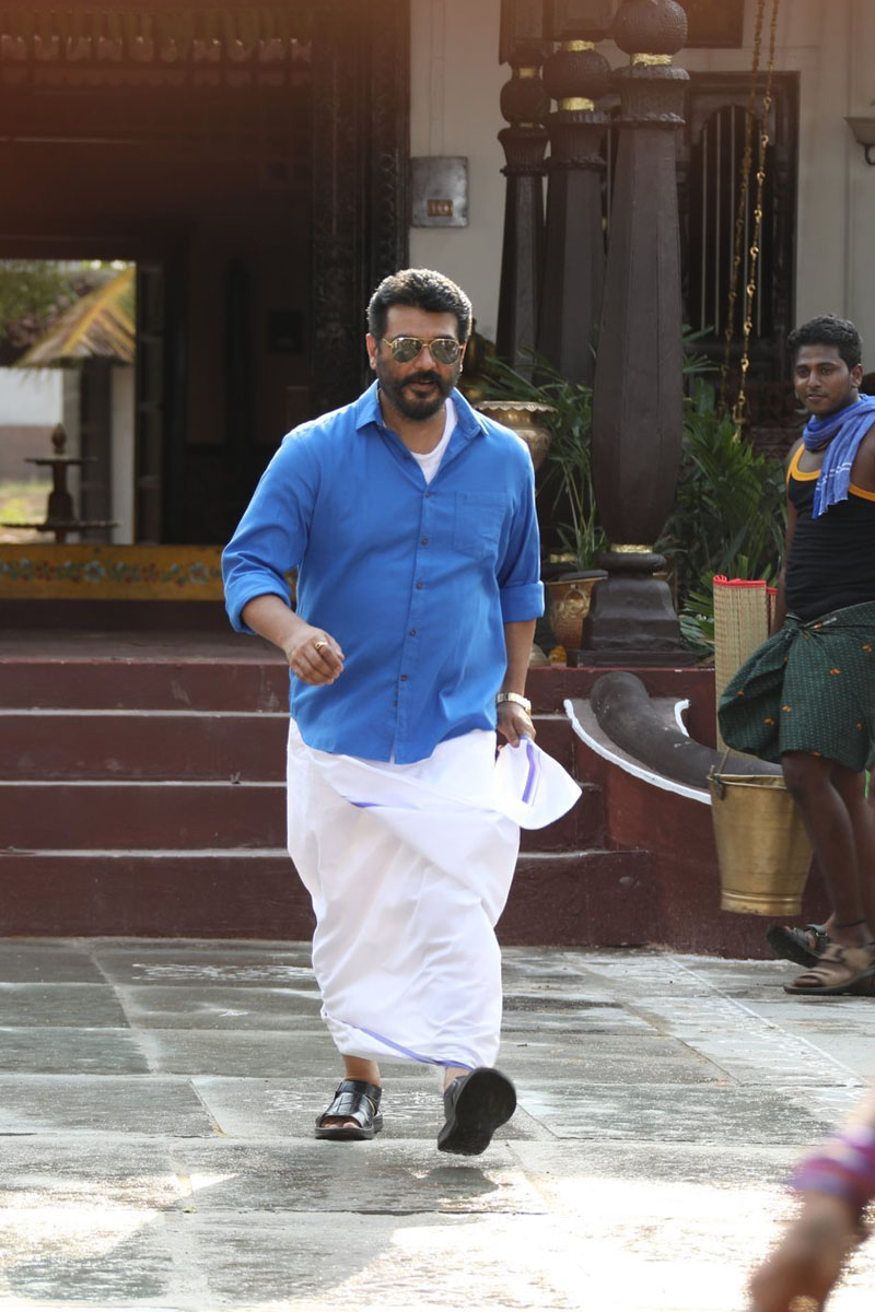 Thala Ajith Latest HD Stills In Viswasam Movie